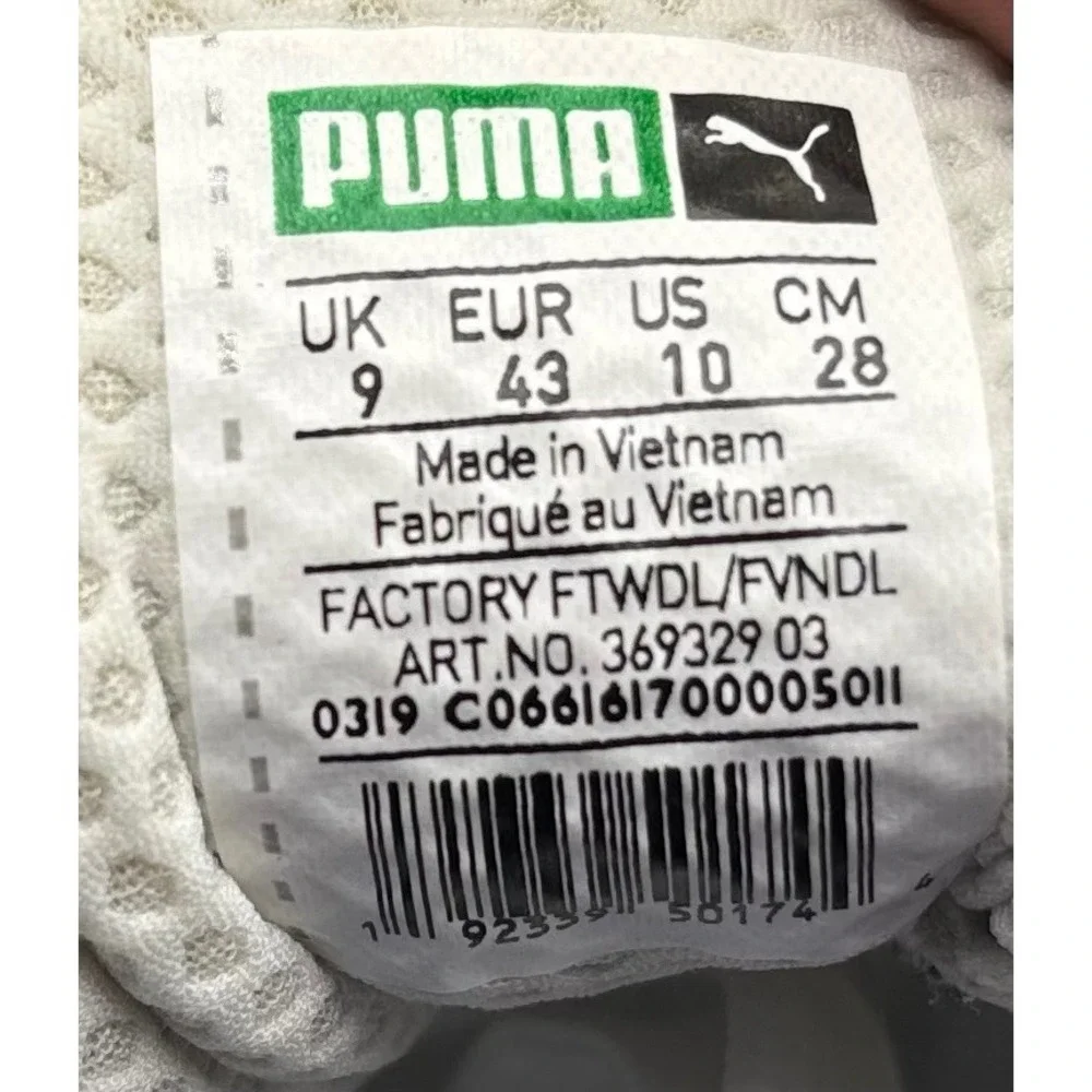 Puma RS-X Reinvention White Blue Mens Running Shoes 369329-03 Size 10